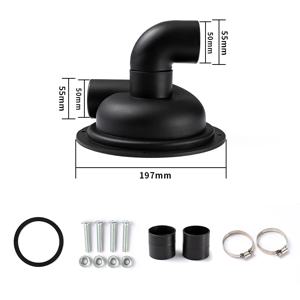 진공 청소기 용 사이클론 분리기 커버 DIY 목공 필터 용 진공 청소기 사이클론 집진기