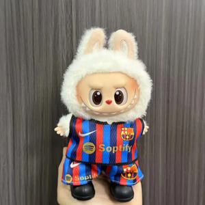 애니메이션 Labu 인형 옷 축구 농구 유니폼 Labu Idol V1 V2 인형 의류 액세서리 15/17cm 봉제 인형 유니버설