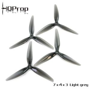 HQProp RC FPV 프리스타일 7040 3 블레이드 PC 프로펠러, 7 인치 장거리 LR7 시네리프터 드론용, DIY 부품 (10CW + 10CCW), 7X4X3, 2 쌍