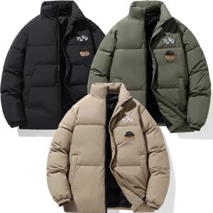 남성용 플러스 사이즈 다운 재킷, 흰색 오리 글자 인쇄, 엑스트라 팻 패션, 라지 사이즈 다운, 따뜻하고 두꺼운 따뜻한 재킷, 신상