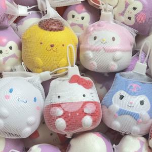 산리오 패밀리 헬로키티 스트레스 타바스 스퀴시 애니메이션 만화 무료 소품 남아 여아 어린이 포켓 푸쉬 스퀴즈 피젯 토이
