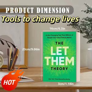 Let Them Theory Book Mel Robbins 수백만 명의 사람들이 삶을 변화시키는 도구를 논의합니다. 자기 관리 도서 심리학 강화 2025