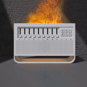 백색 소음 사운드 아로마 가습기 - 에센셜 오일 디퓨저 8개의 백색 소음 효과 시뮬레이션을 갖춘 공기 아로마 디퓨저 가습기