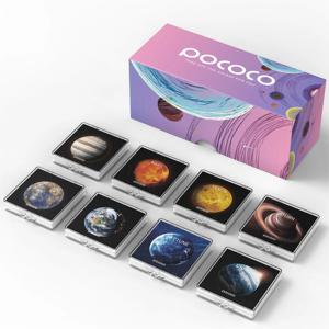 Immersive Planet - POCOCO Galaxy 프로젝터용 디스크, 5k Ultra HD, 8개(프로젝터 없음)