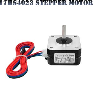 Nema17 17HS4023 3D 프린터 압출기 용 4 리드 Nema 17 22mm 42 스테퍼 모터 42*42*23mm 1.0A 12V 14N.cm CNC 레이저 조각기 모터