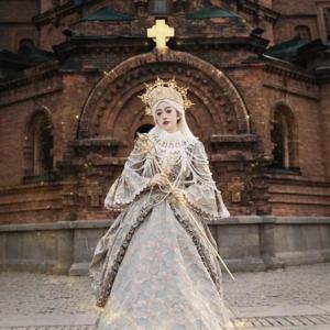 유럽 ​​복고풍 코트 드레스 코스프레 드라마 무대 공연 의상 가장 무도회 파티 사진 Vestidos Largos Elegantes Fiesta Mujer