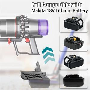 Makita 18V 리튬 배터리 용 MT18V11 어댑터-Dyson V11 진공 청소기 용, Makita 18V 배터리-V11 용 F 교체
