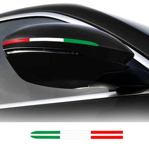 Alfa Romeo Sportiva Giulia Giulietta 159 156 MITO Stelvio Fiat 500 Abarth 595 695 Punto TIPO 용 2X 자동차 백미러 스티커