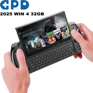 GPD 2025 WIN 4 32GB 메모리 RAM 1TB 2TB 하드 디스크 AMD 8840U HX370 프로세서 휴대용 게임용 노트북 터치 스크린 미니 PC