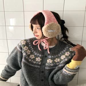 여성을 위한 귀여운 달콤한 학교 스타일의 간단한 귀마개 야외용 헤드폰 스타일의 다용도 맞춤형 겨울용 귀마개
