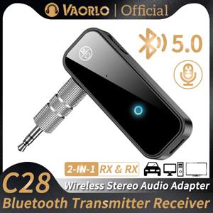 2 IN 1 Bluetooth 오디오 수신기 송신기 3.5mm AUX 잭 동글 스테레오 음악 무선 어댑터 TV PC 차량용 키트 용 휴대용 미니