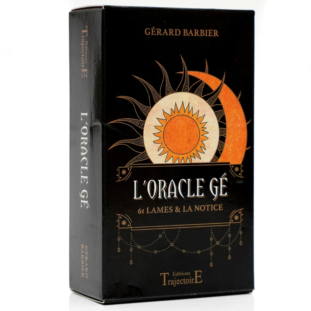 The Oracle Gé - 61 blats & French tarot Oracle divin의 공지 간단하고 매력적인 그래픽으로 구성된 점술 게임은 기적입니다.