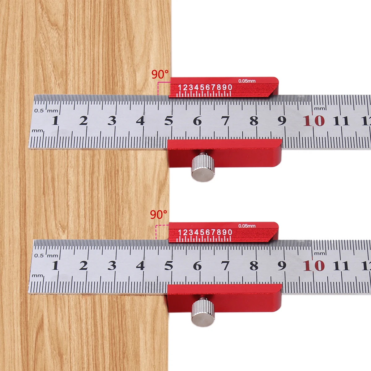 45/90 각도 강철 눈금자 위치 지정 블록 정지 각도 스크 라이버 라인 마킹 게이지 SteelRuler 고정 제한 목공 측정 도구