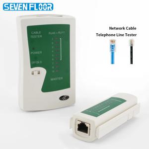 Cat5 Cat5e Cat6 Cat6a Cat7 LAN 케이블 테스터 (LAN RJ45 RJ11 RJ12 UTP/STP 네트워크 케이블, 인터넷 및 전화선용)