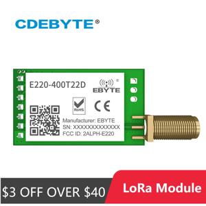 433MHz LLCC68 LoRa 470MHz 무선 모듈 22dBm 장거리 5km CDEBYTE E220-400T22D SMA-K UART RSSI 송신기 수신기 SEMTECH