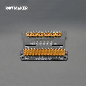 ROV AUV Openrov 수중 로봇용 캐빈 와이어링 확장 보드, 전기 구획 분배, 브레이크아웃 저항, 40A, 110