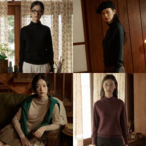 엔니튜드 [최초가 99,000원] 홀가먼트 울&모달 니트 풀오버 4종 택1