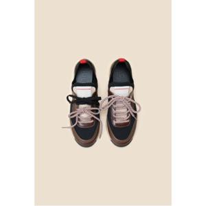 [정상가 328,000원] 니트 콤비 스니커즈((brown)_DG4DA24506BRN