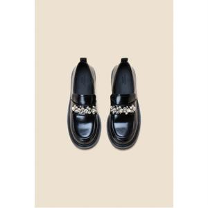 [정상가 378,000원] 비즈 로퍼(black)_DG1DA24517BLK