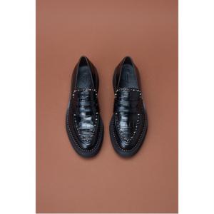 [정상가 398,000원] 스터드 클리퍼 로퍼(black)_DG1DA24505BWX