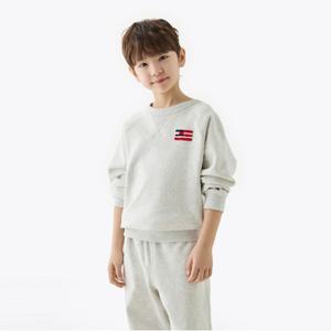 타미힐피거 릴랙스 플래그 스웨트 셔츠 (T42F1KKO500BT1PMT)