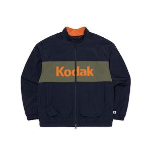 컬러블럭 마이크로플리스 안감형 자켓 NAVY