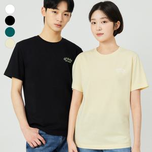 [ON] 유니 레귤러핏 아치로고 반팔티 NP2KE406