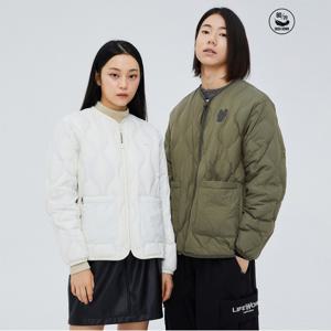 웨이브 퀼팅 라이트 다운 점퍼_LW234DJ100