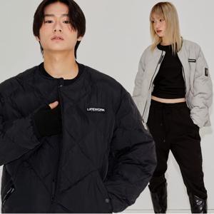 다이아 퀼팅 경량 다운 자켓_LW224DJ300