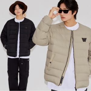라운드넥 퀼팅 경량 다운자켓_LW224DJ301