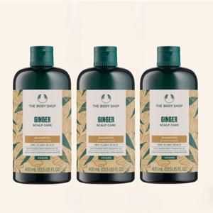 [롯데백화점][더 바디샵]9월10일 특_가종료 (진저샴푸 400ML) 3개 세트 - (정상가 73500)