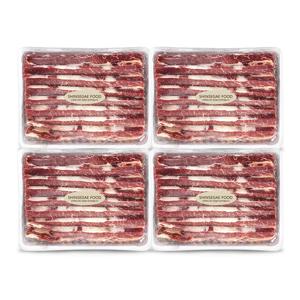 구성① 뉴질랜드LA갈비 원육1kg x 4팩/총4kg