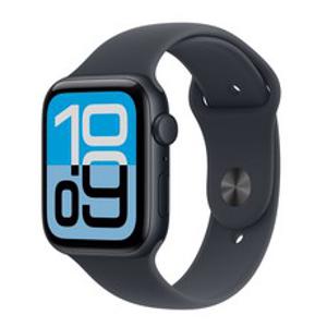 Apple 2025 애플워치 SE3 알루미늄 케이스, 44mm, GPS, 미드나이트, M/L