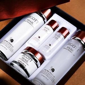K-beauty 달팽이 크림 남성 여성 기초 화장품 스킨케어 스킨 로션 세트 (브랜드 지고트)입니다.