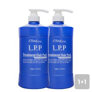 엘라드 오로라 LPP 트리트먼트 프로테인 대용량 1000ml 1+1 저분자 단백질 가성비 살롱샴푸 헤어케어