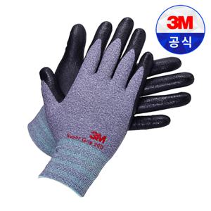 3M 슈퍼그립 200 장갑 10개입 여름 겨울 방한 작업 안전 택배 포장 사계절 코팅장갑 10개입 초특가 할인