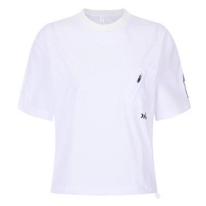 샵앤) SS프리미엄 여성 라운드넥 밑단스트링 스판 반팔 티셔츠 LB-WSH-20522-화이트