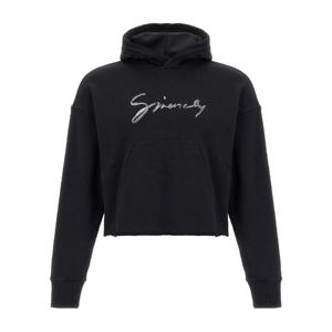 GIVENCHY 크롭 후드티 BWJ03MP729001