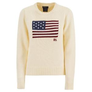 Polo Ralph Lauren 플래그 인타르시아 크루넥 스웨터 211896939 002 TP936593314