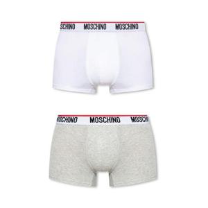 Moschino 로고 웨이스트밴드 박서 2팩 232V1A13944300 1489 TP934646649