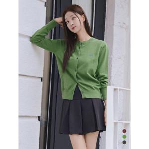 올리비아로렌 sh06 이중넥배색가디건 VOBBC4W9132