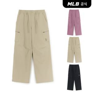 [MLB공식] 25F 바시티 코튼터치 지퍼 카고 와이드팬츠 (3 COLOR) 3AWPV0254