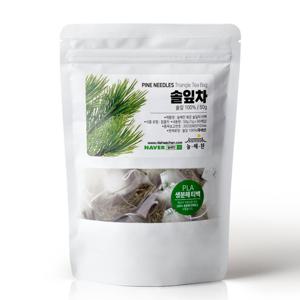 늘해찬 볶은  솔잎차 티백 전통차 허브차 삼각티백 50티백