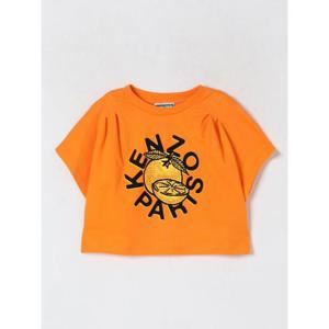키즈 겐조 티셔츠 K61065 423 Orange