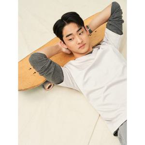 [빈폴멘] 브이넥 반소매 티셔츠  베이지 (BC5242C31A)