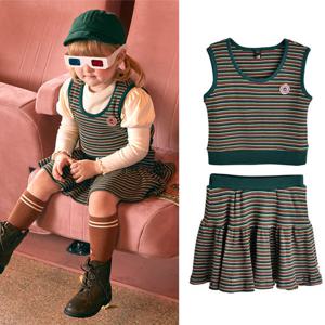 [모이몰른] 모니카조끼스커트상하 M233STG37P