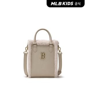 [MLB키즈]클래식 모노그램 PU 엠보 미니 토트백 BOS (L.Beige)7ACRM0946-43BGL