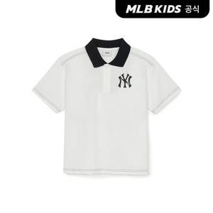 [MLB키즈 공식] 25SS 스트릿 로고 카라티 NY (White) 7APQV0353-50WHS