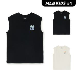 [MLB키즈 공식] 모노그램 빅럭스 민소매티셔츠 (2color) 7ATKM0153