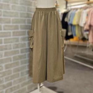 레코브 LC21E9PT035X 아웃 포켓 치마 바지